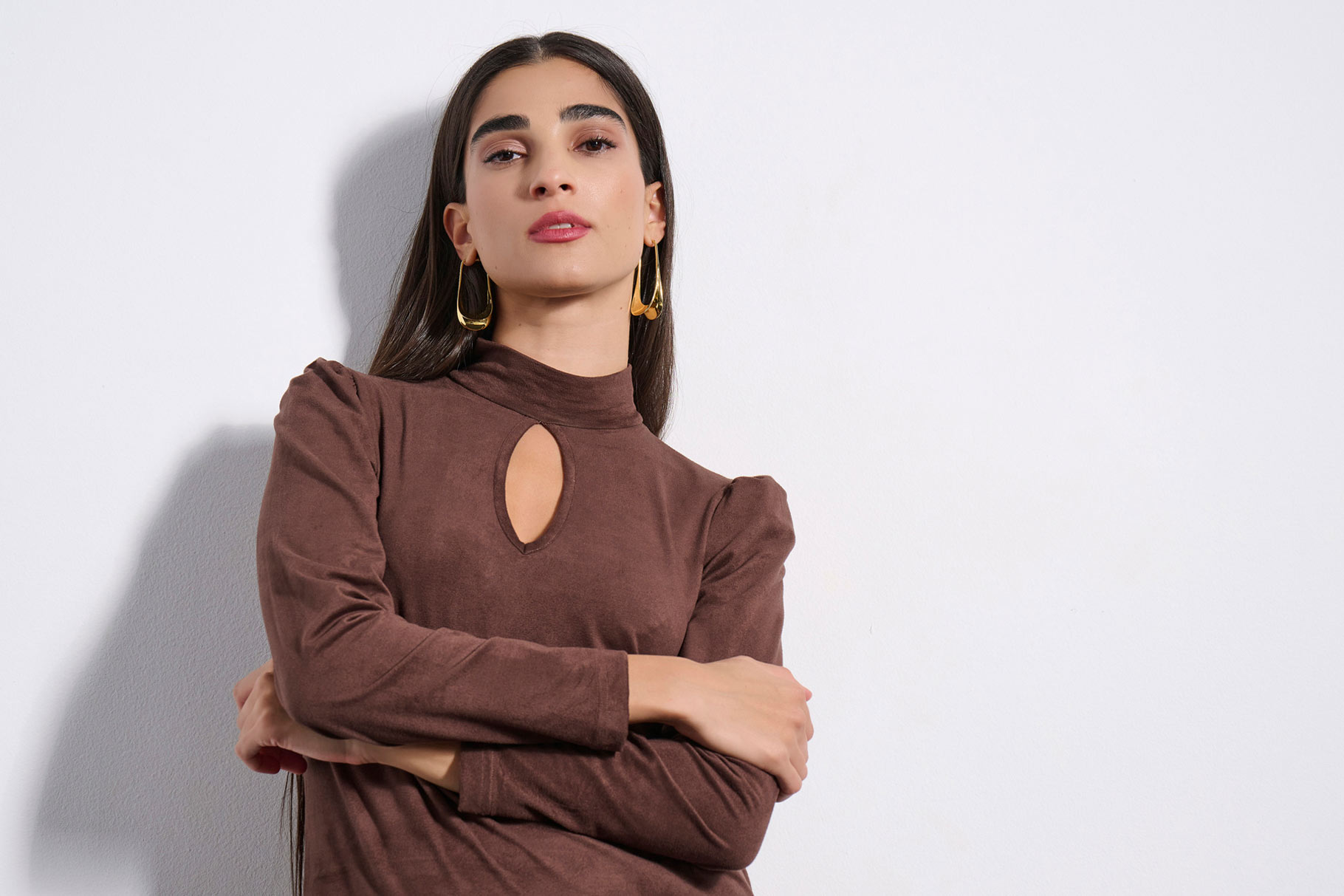 ΜΠΛΟΥΖΑ 3225137 BROWN