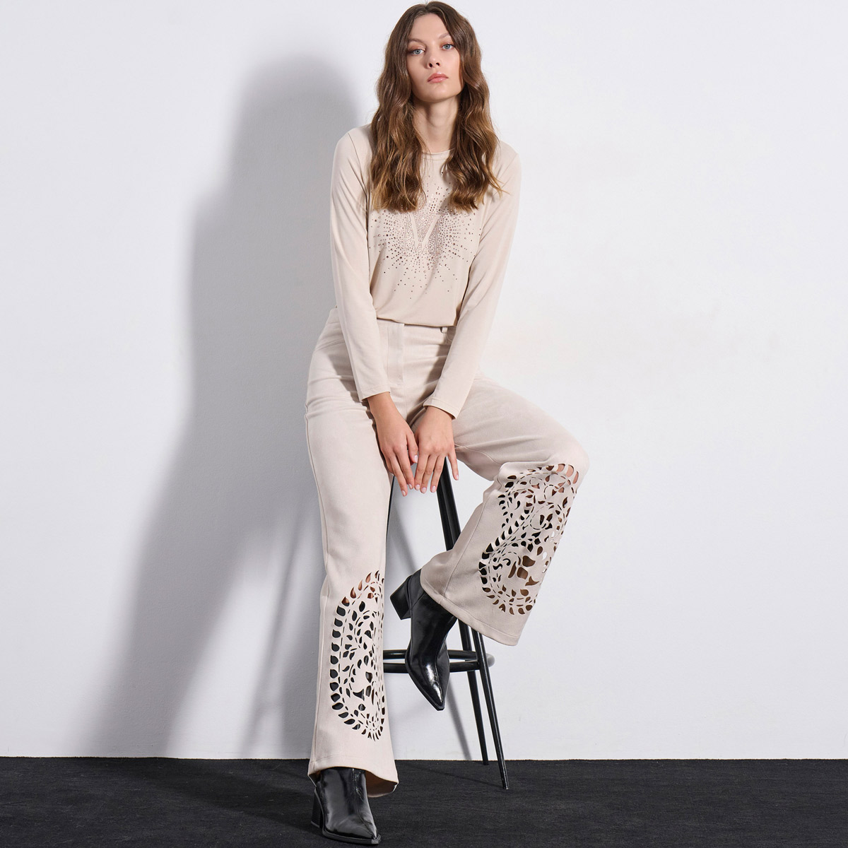 ΠΑΝΤΕΛΟΝΙ 3225441 OFF WHITE