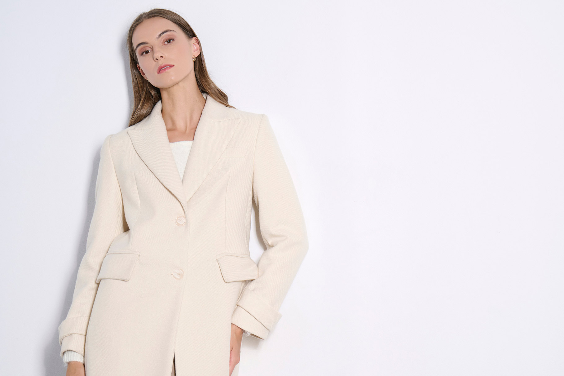 ΠΑΛΤΟ 3225536 OFF WHITE