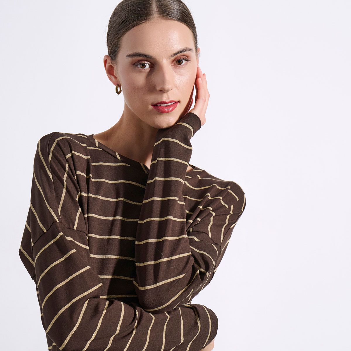 ΜΠΛΟΥΖΑ 3225144 BROWN