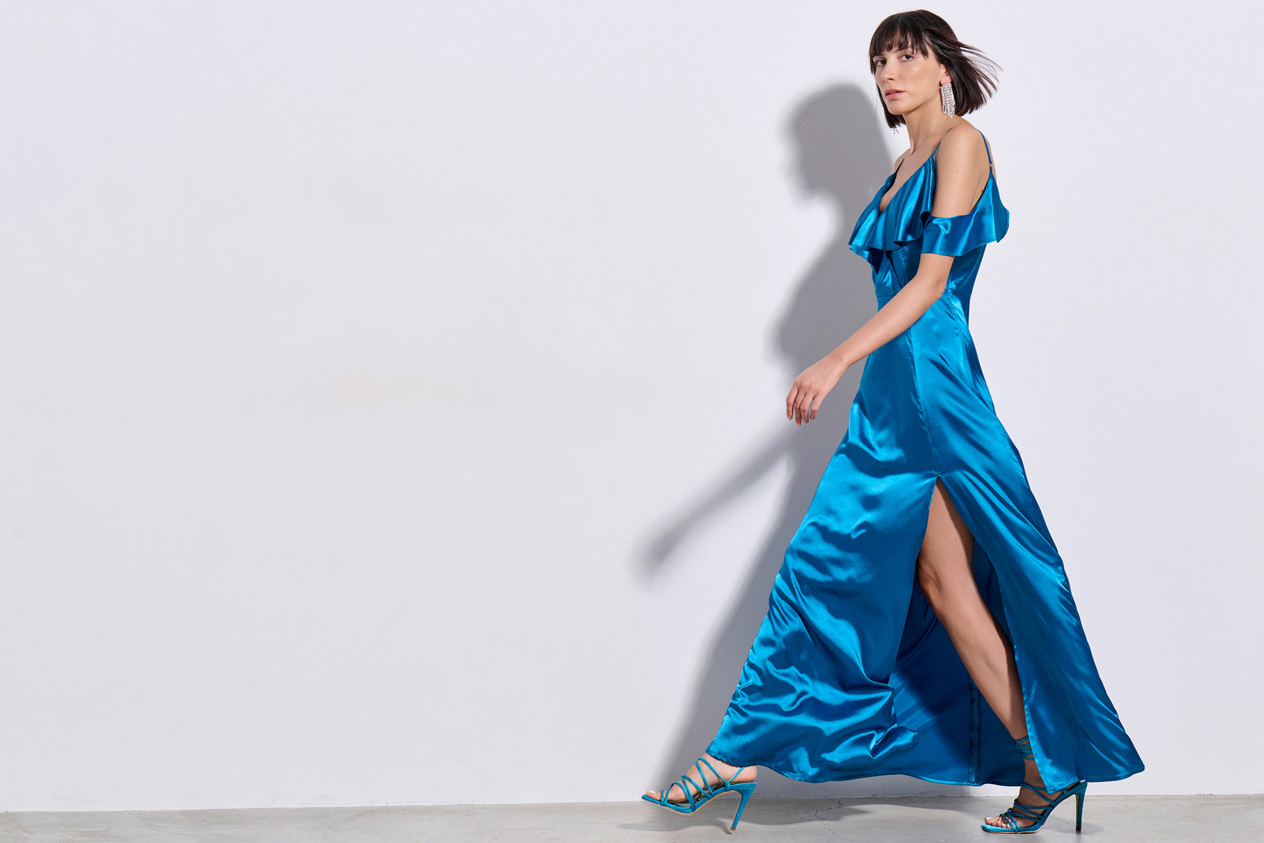 MAXI DRESS 3126905 TURQUOISE