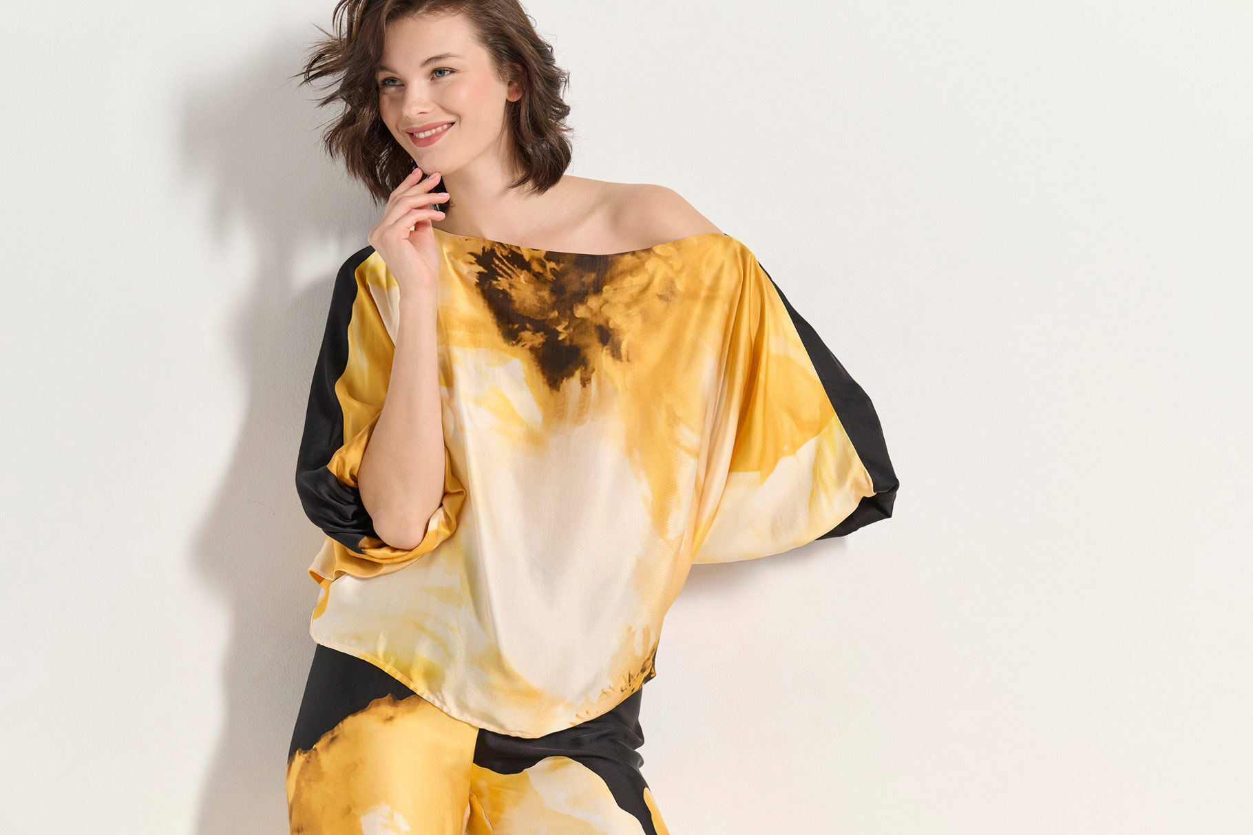 yellow fashion blouses