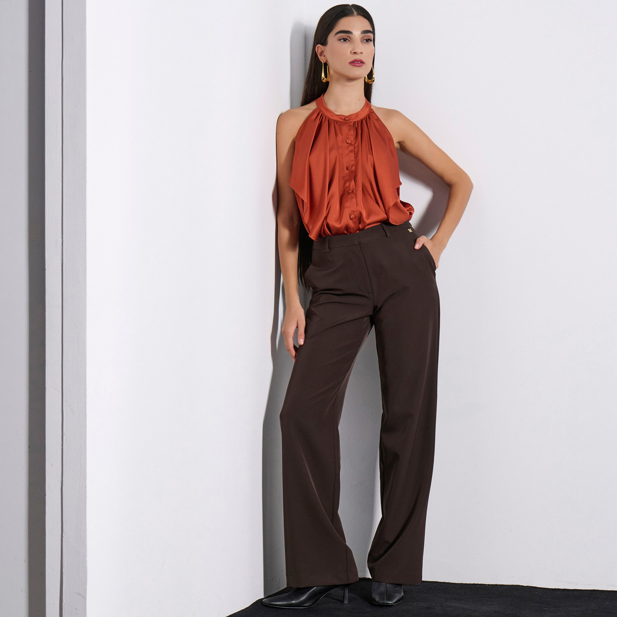 ΠΑΝΤΕΛΟΝΙ 3225429 DARK BROWN