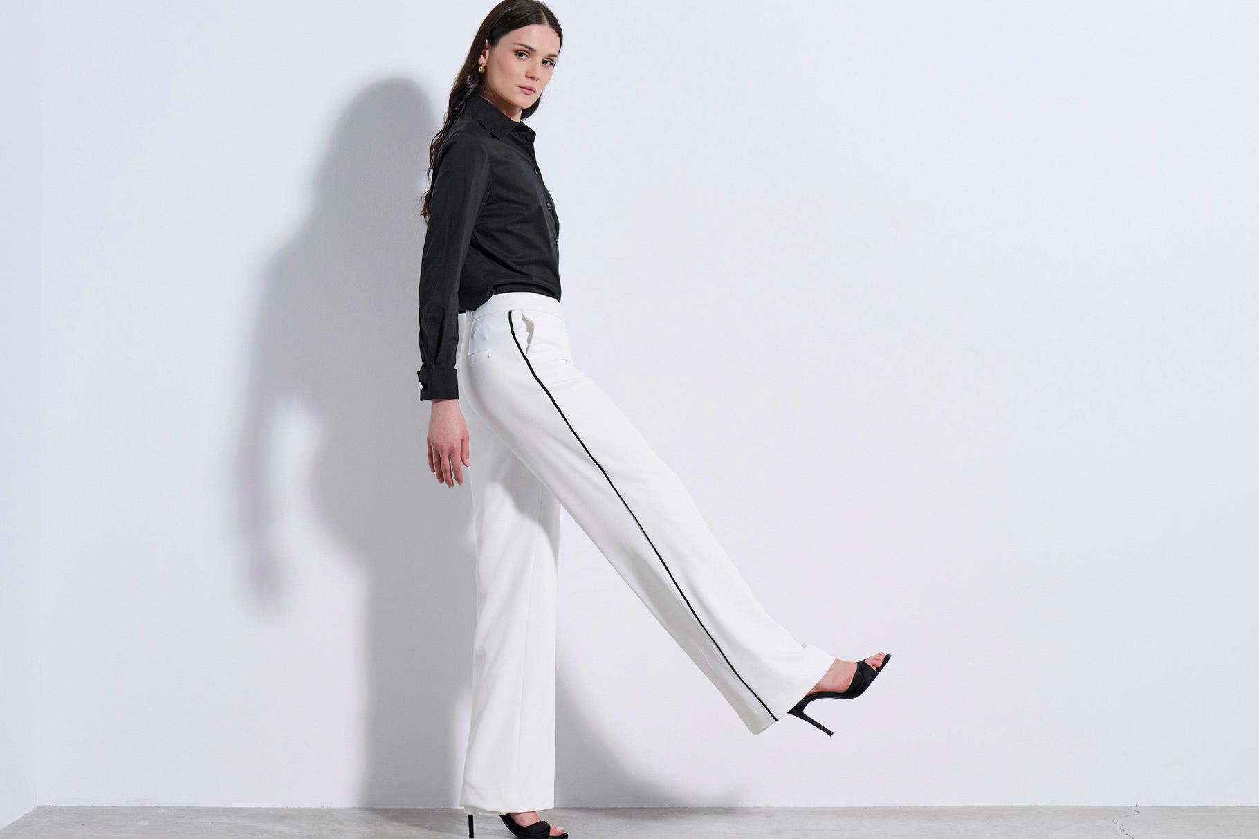 TROUSERS 3126402 OFF WHITE