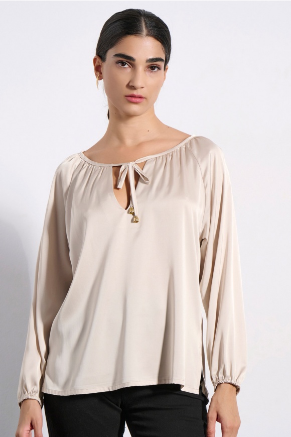 ΜΠΛΟΥΖΑ 3225103 BEIGE