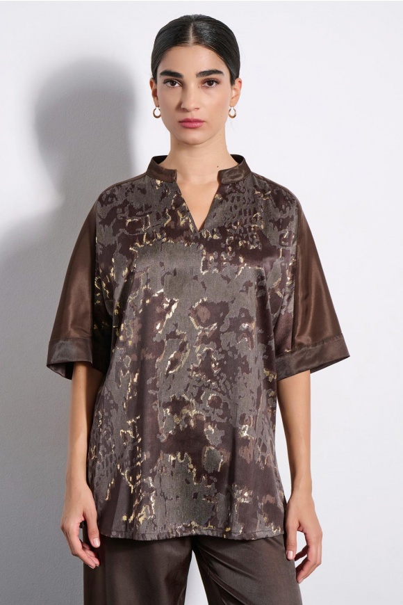 ΜΠΛΟΥΖΑ 3225121 BROWN