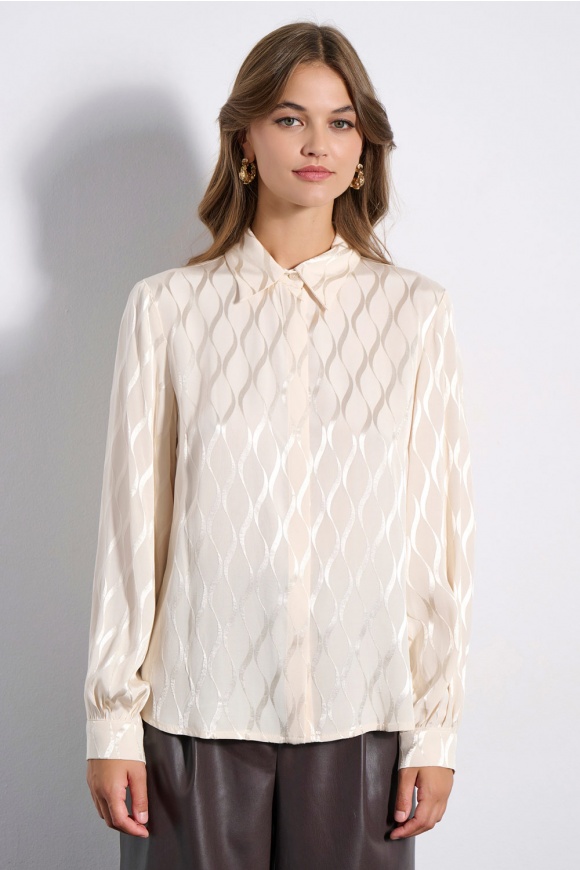 ΠΟΥΚΑΜΙΣΟ 3225806 OFF WHITE