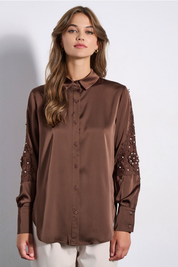 ΠΟΥΚΑΜΙΣΟ 2225801 CHOCOLATE