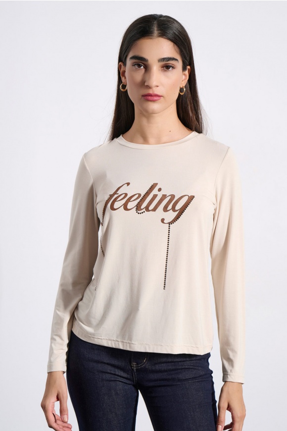 ΜΠΛΟΥΖΑ 3225110 BEIGE