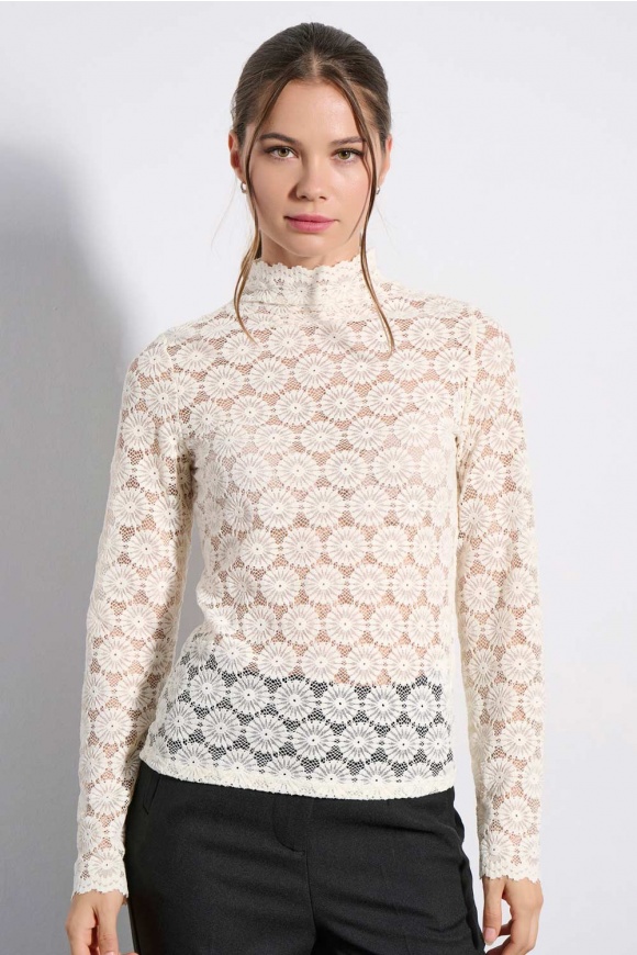 ΜΠΛΟΥΖΑ 2225105 OFF WHITE