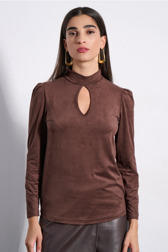 ΜΠΛΟΥΖΑ 3225137 BROWN