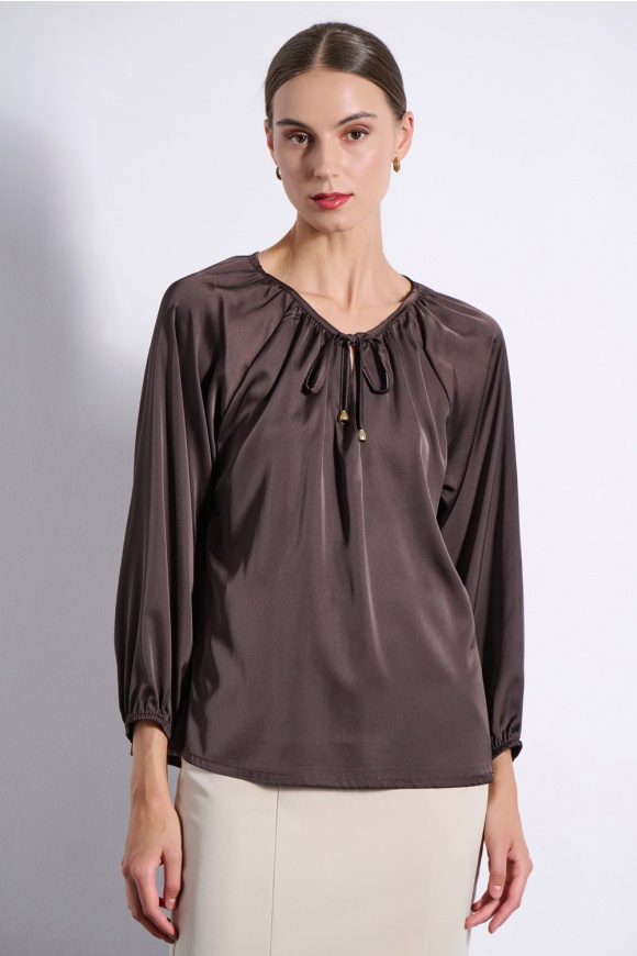 ΜΠΛΟΥΖΑ 3225103 BROWN