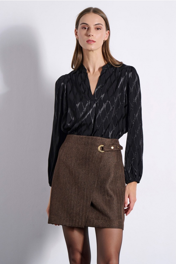 ΜΙΝΙ ΦΟΥΣΤΑ 3225322 BROWN