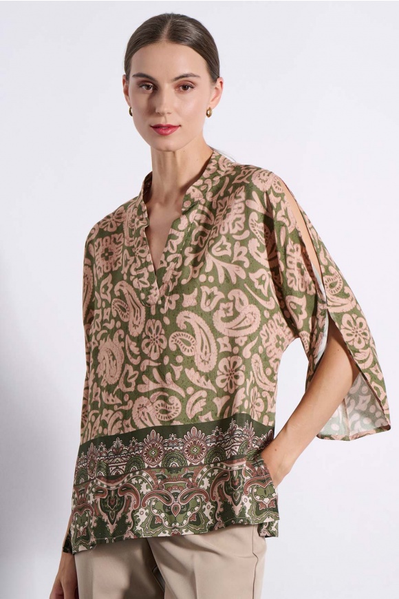 ΜΠΛΟΥΖΑ 3225140 OLIVE