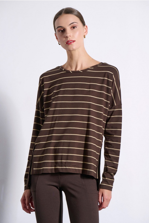 ΜΠΛΟΥΖΑ 3225144 BROWN