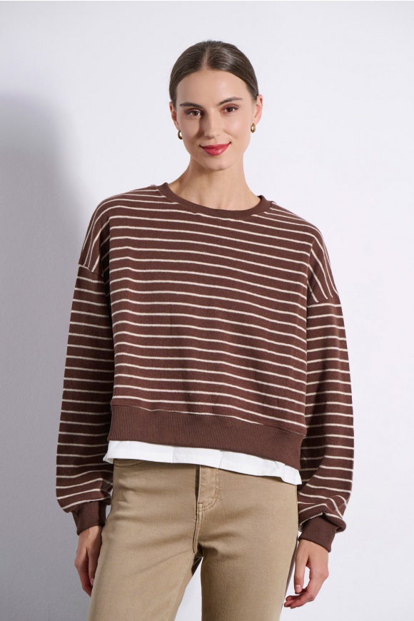 ΠΟΥΛΟΒΕΡ 2225014 BROWN