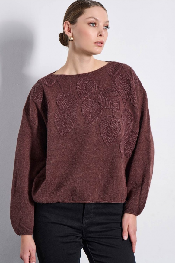 ΠΟΥΛΟΒΕΡ 2225043 BROWN