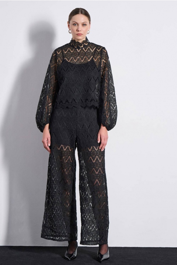 ΣΕΤ ΠΑΝΤΕΛΟΝΑ ΜΕ ΜΠΛΟΥΖΑ 2225202 BLACK