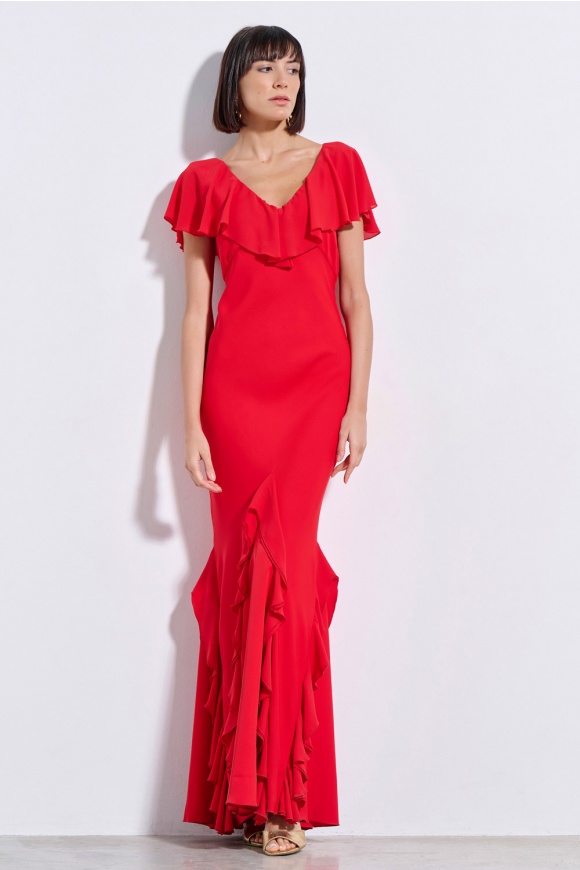 MAXI DRESS 3126911 RED
