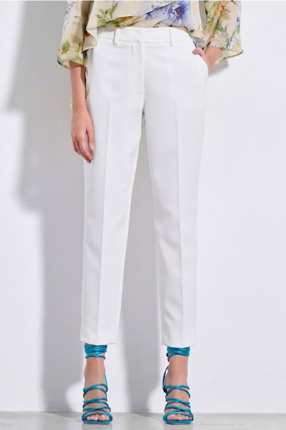 TROUSERS 3126431 OFF WHITE