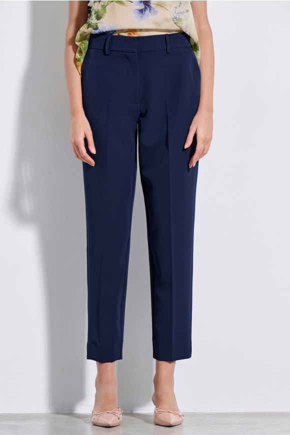 TROUSERS 3126431 MARINE BLUE