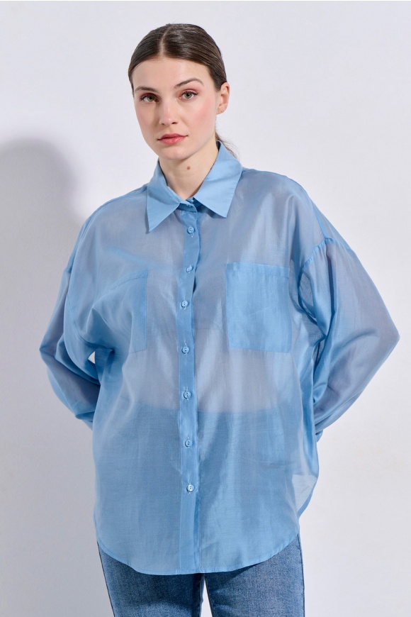 ΠΟΥΚΑΜΙΣΟ 3126803 SKY BLUE