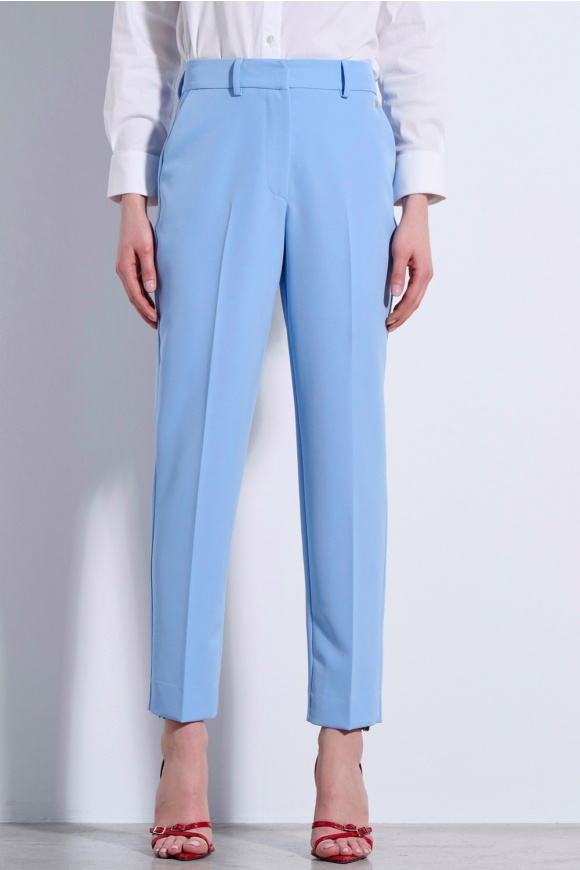 TROUSERS 3126431 LIGHT BLUE