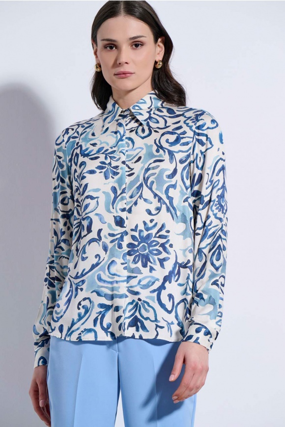 ΠΟΥΚΑΜΙΣΟ 3126815 BLUE