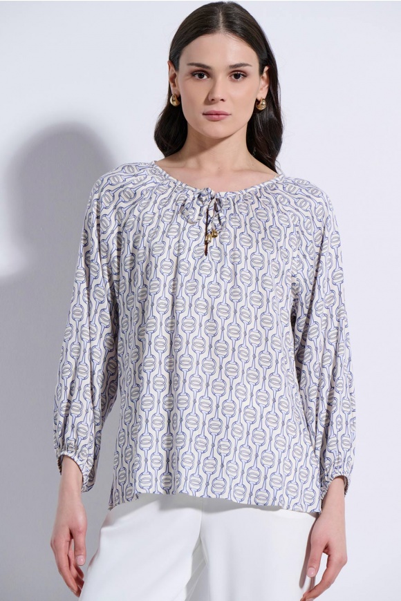 BLOUSE 3126163 SKY BLUE