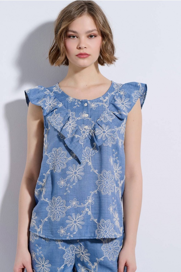 ΤΟΠ 3126177 INDIGO BLUE