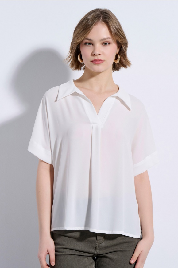 BLOUSE 3126138 OFF WHITE