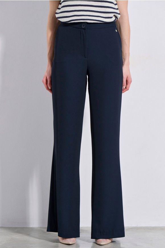 TROUSERS 3126460 MARINE BLUE